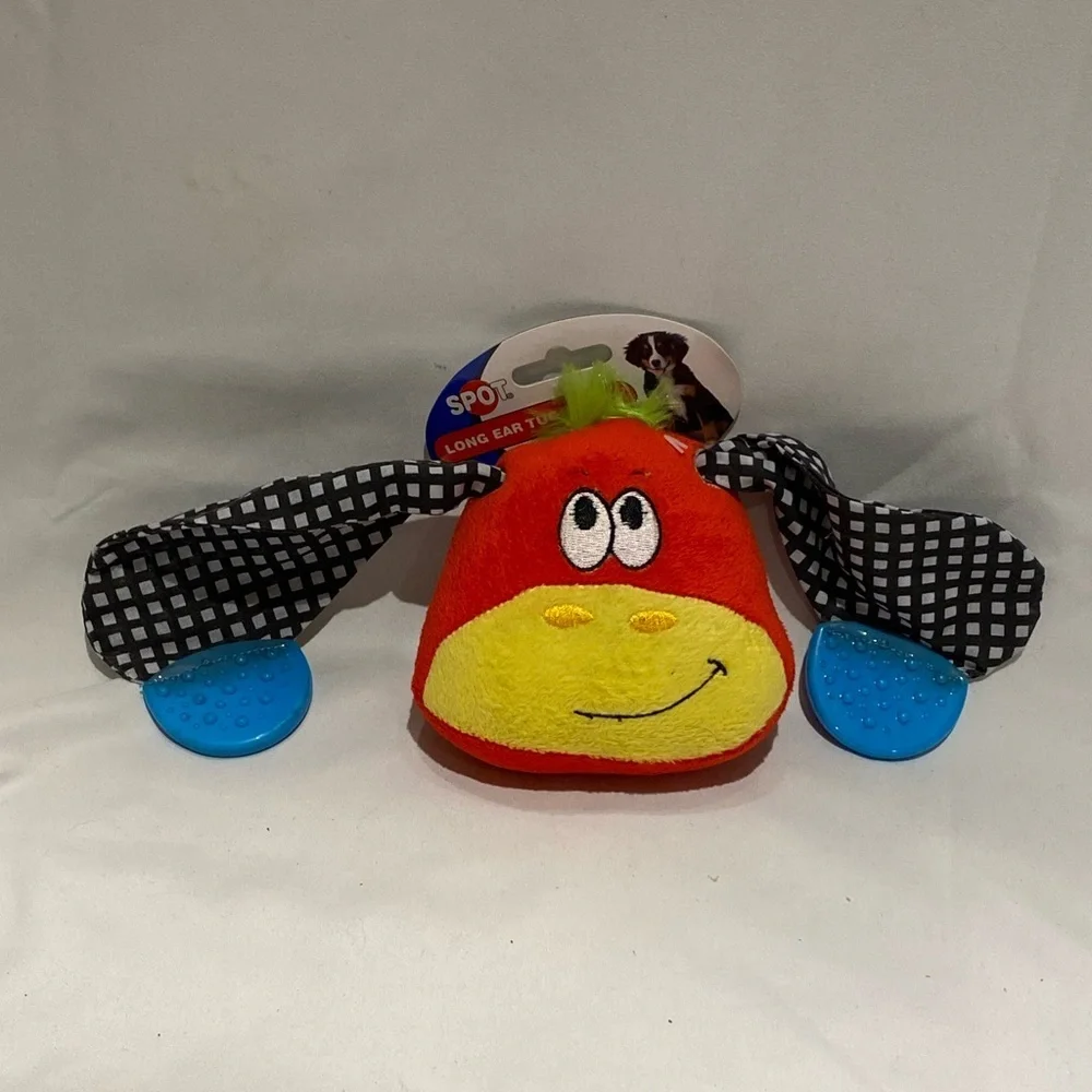 SPOT Long Ear Tug dog toy, NWT